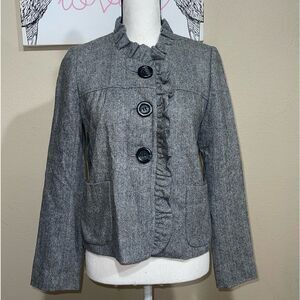 J. Crew Fiona Luxe Donegal Jacket